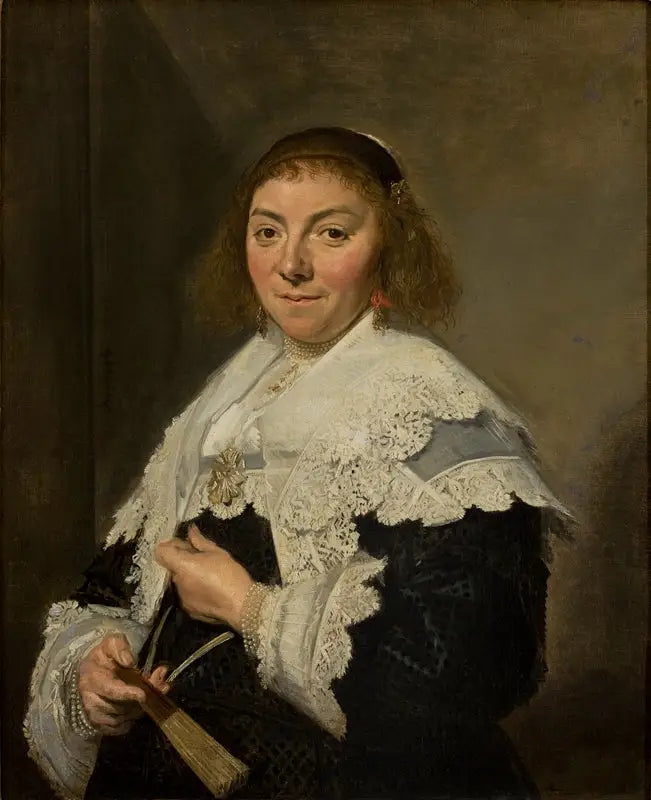 Portrait de Maria Pietersdr Olycan - Frans Hals image 1 reproduction d’œuvre d’art à l’huile