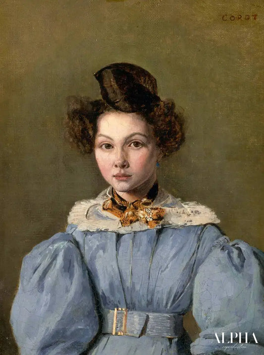 Portrait de Marie-Louise Laure Sennegon, 1831 - Camille Corot - Reproductions de tableaux et peintures haut de gamme