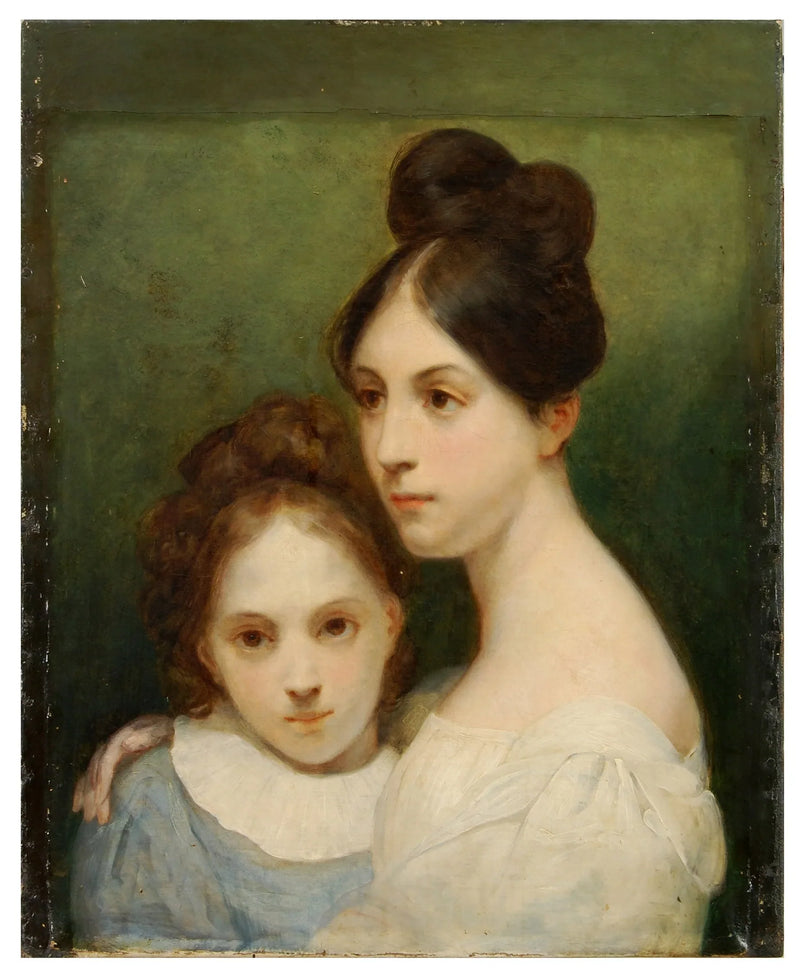 라파예트 양의 초상, 라파예트 장군(1757-1834)의 손녀들 - Ary Scheffer