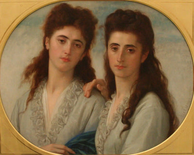 Portrait de mesdemoiselles Sophie et Berthe Cabanel - Alexandre Cabanel - Alpha Reproduction