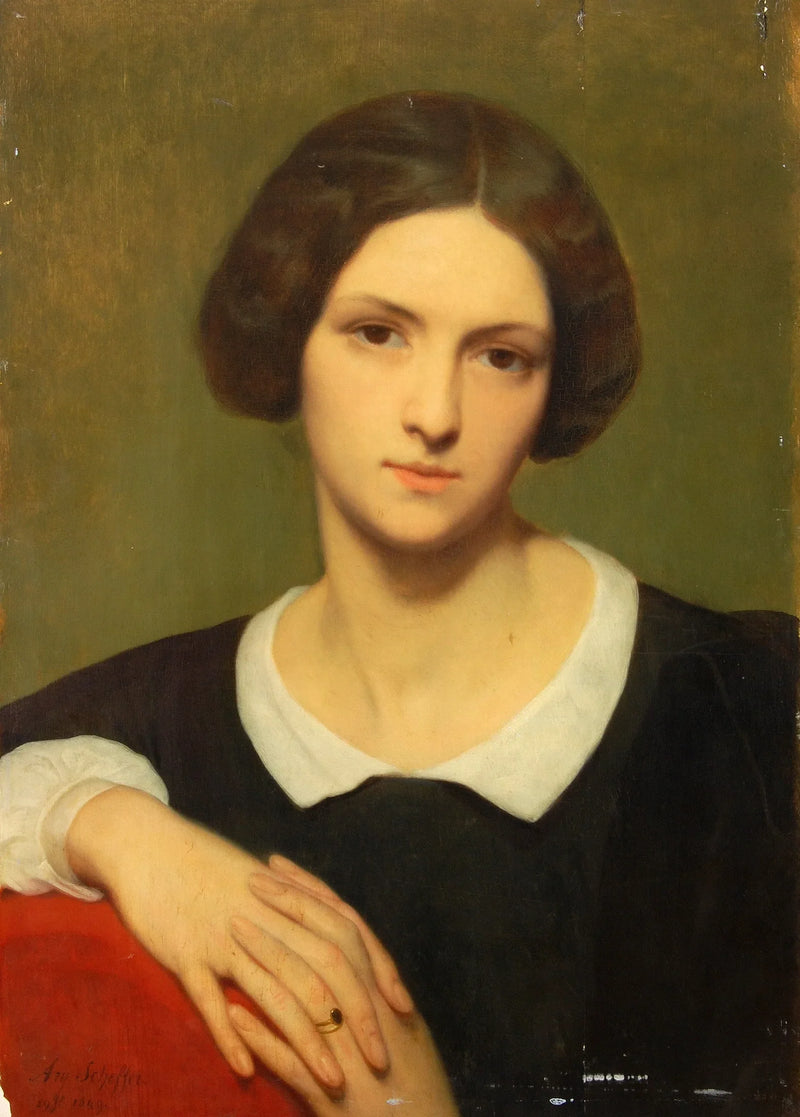 코넬리아 마르졸린 부인 초상, 출생 시 Scheffer, 19세 - Ary Scheffer