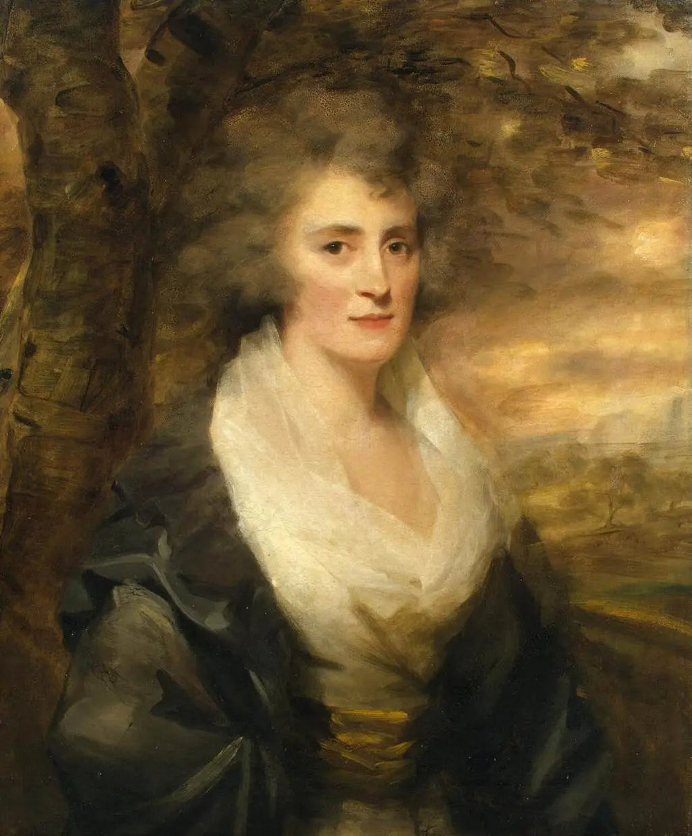 Portrait de Mme Eleanor Bethune (1766-1848) - Henry Raeburn image 1 reproduction de peinture à l’huile