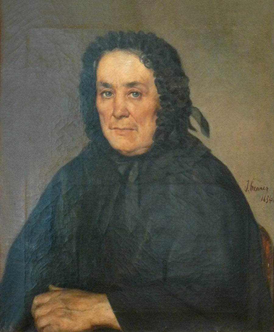 Portrait de Mme Kaufmann - Jean-Jacques Henner