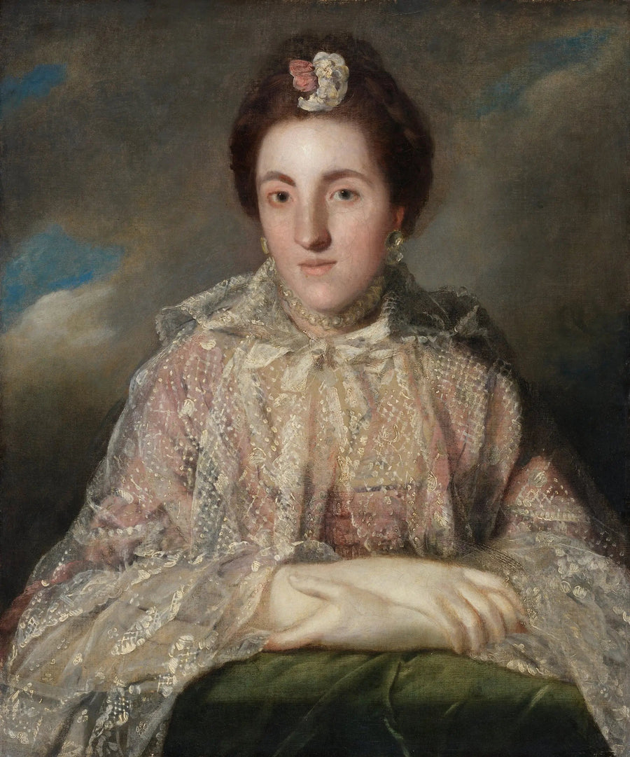윌리엄 포티스키 부인 초상화 (1733/34-1820), 클레르몽 백작 부인 될 미래 - 조슈아 레이놀즈
