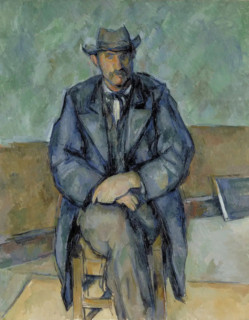 농부 초상 - Paul Cézanne