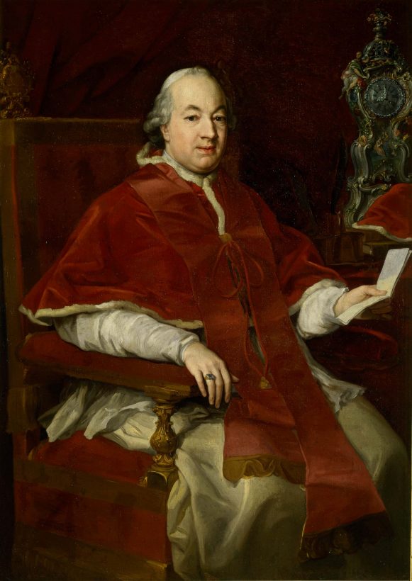 피우스 VI(브라스키, 1775-1799) 초상화 - Pompeo Batoni