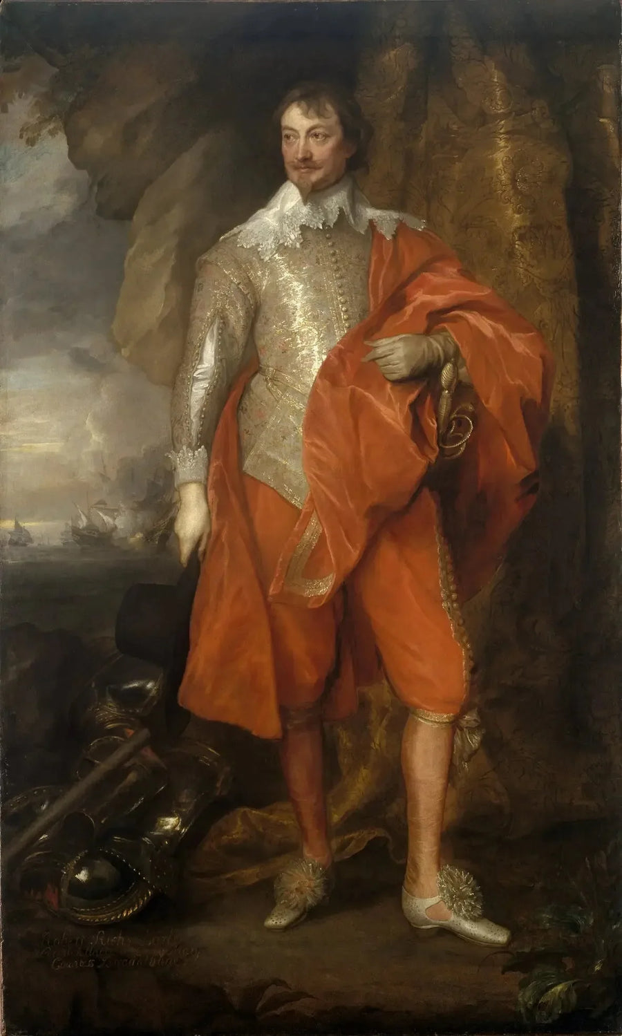 로버트 릭 경, 2대 워릭 백작의 초상화 - 안토니 반 다이크

Source:
Portrait de Robert Rich, deuxième comte de Warwick - Antoine van Dyck