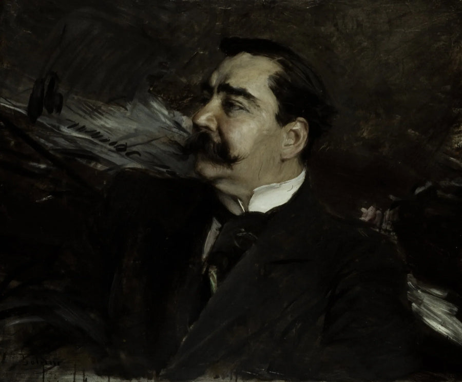루지에로 레온카발로 초상화, 1858-1919 - 조반니 볼디니