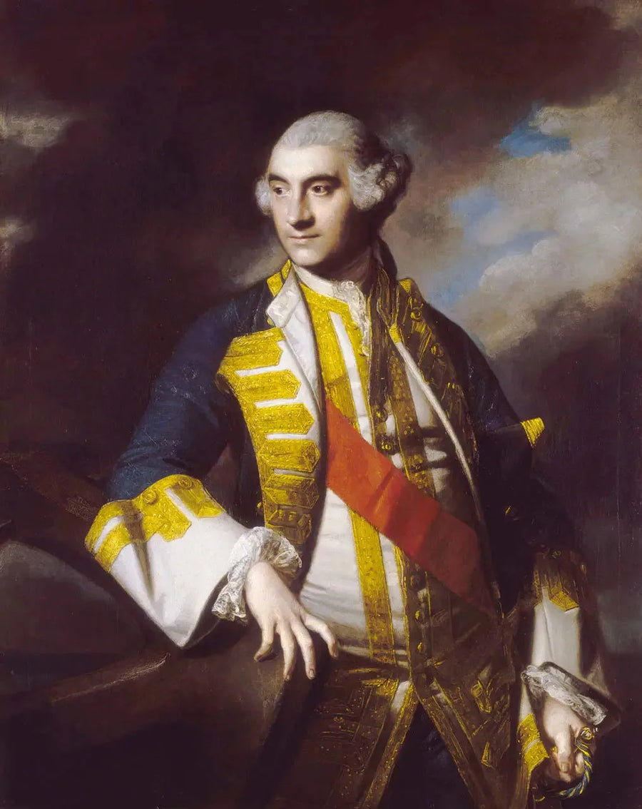 찰스 Saunders 경의 초상화 (약 1715-1775) - 조슈아 레이놀즈