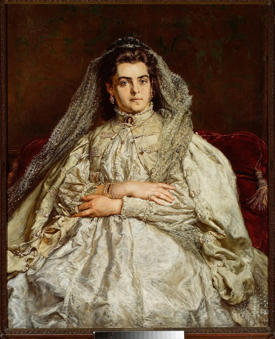 신부 복장을 입은 테오도라 마테이코(Giebułtowska)의 초상화 - 얀 마테이코

Source:
Portrait de Teodora Matejko née Giebułtowska en robe de mariée. - Jan Matejko