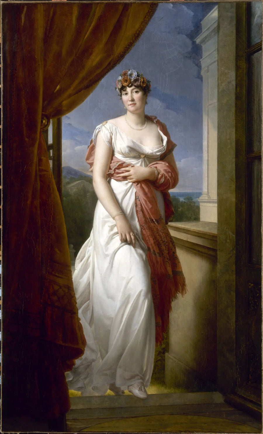 테레즈 카바레스(1773-1835), 타리엔 부인, 이후 카라망-키메이 공작 부인 - 프랑수아 제라르

Source:
Portrait de Thérèse Cabarrus (1773-1835), épouse Tallien, puis princesse de Caraman-Chimay - François Gérard