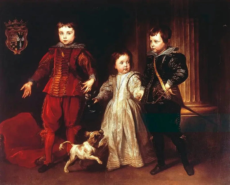 스피놀라 가족의 세 아이 초상화 - 앙투안 반 다이크

Source:
Portrait de trois enfants de la famille Spinola - Antoine van Dyck