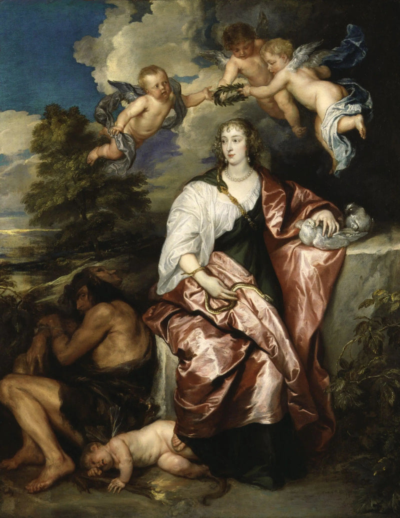 베네치아 여성 초상화, 디기비 부인 - 앙투안 반 다이크

Source:
Portrait de Venetia, Lady Digby - Antoine van Dyck