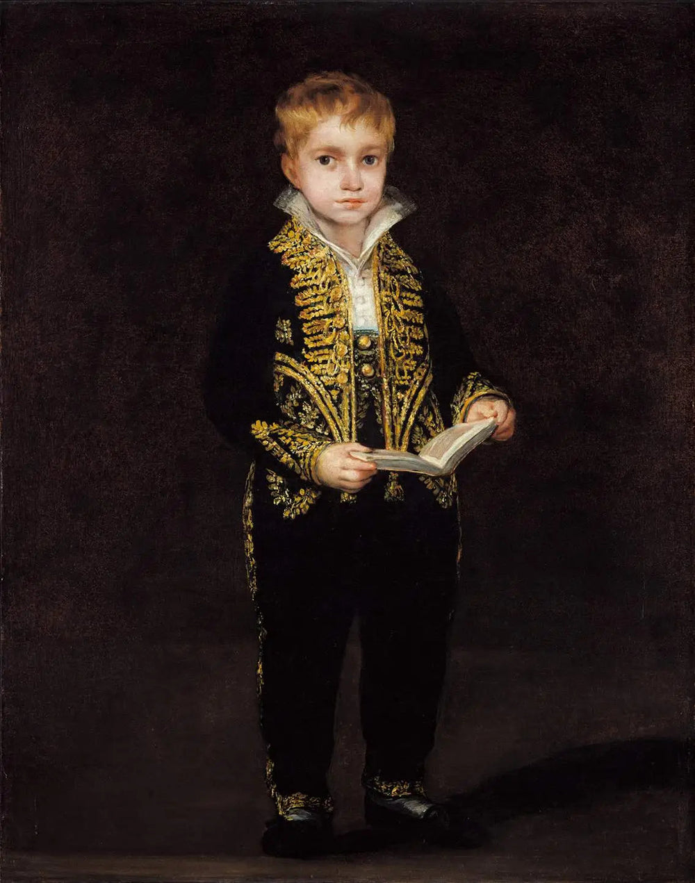 Portrait de Victor Guye - Francisco de Goya image 1 reproduction de peinture à l’huile