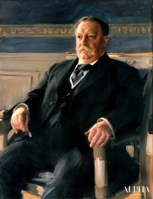 Portrait de William Howard Taft, 1911 - Anders Zorn - Reproductions de tableaux et peintures haut de gamme