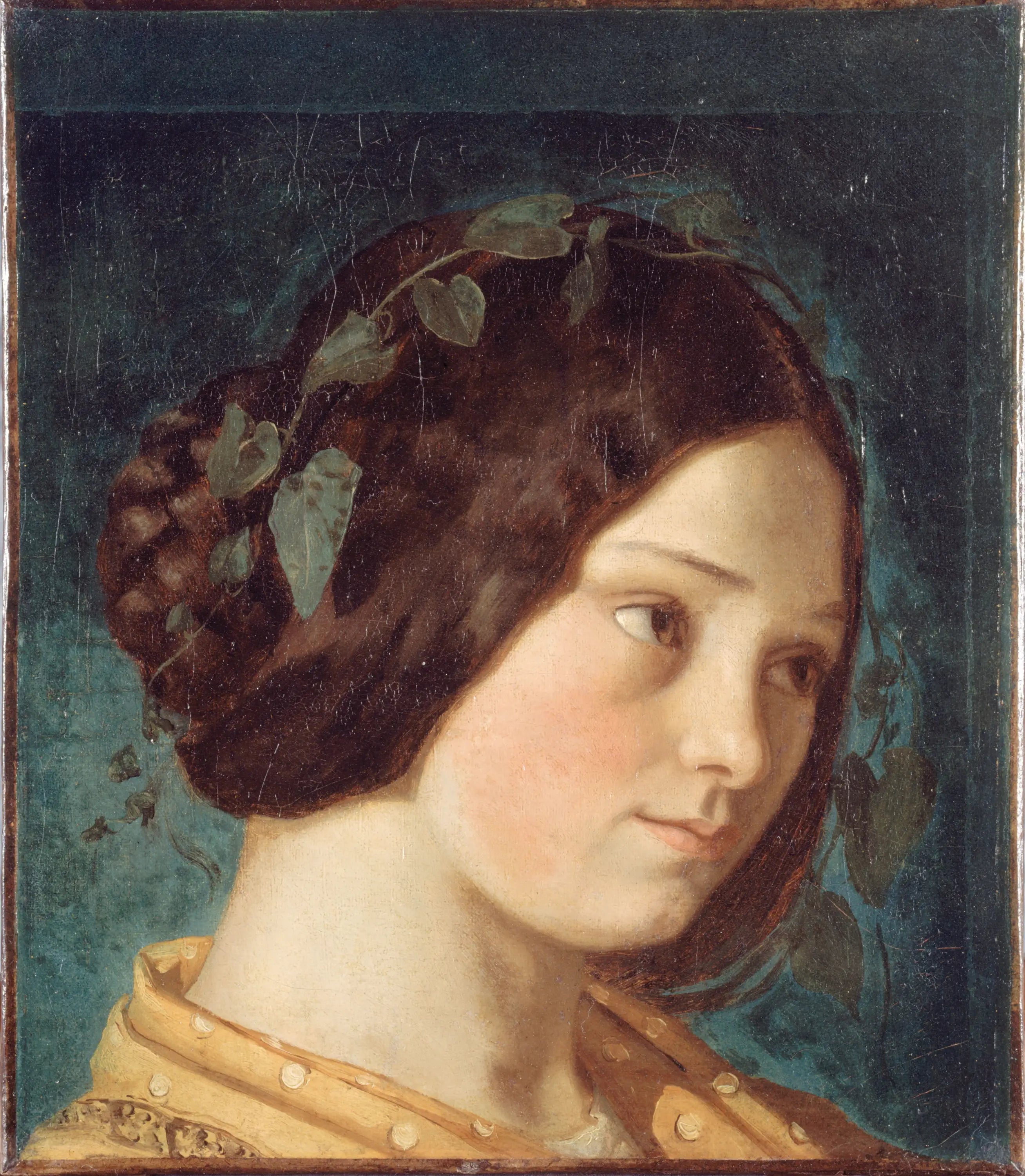 Portrait de Zélie Courbet - Gustave Courbet image 1 copie peinte à la main à l’huile