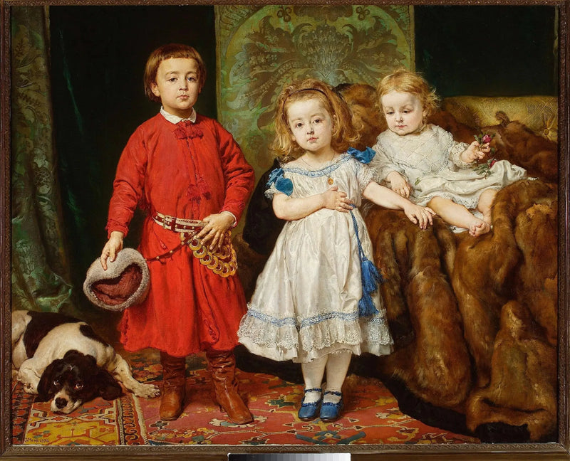 예술가의 아이들 초상화: 타데우시, 헬레나, 베아타 - 얀 마테이코

Source:
Portrait des enfants de l'artiste : Tadeusz, Helena et Beata - Jan Matejko