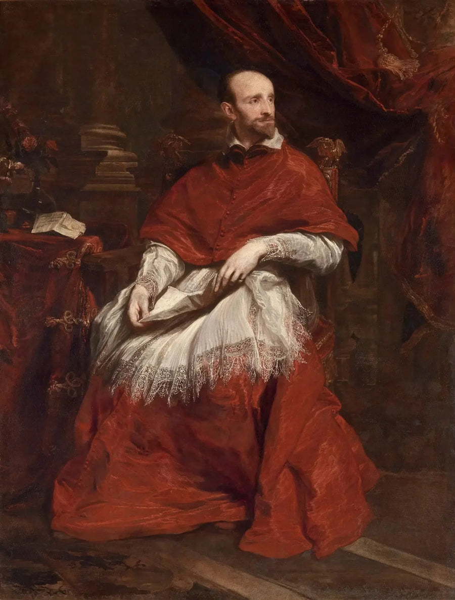 카드inal Guido Bentivoglio의 초상화 - Antoine van Dyck

Source:
Portrait du cardinal Guido Bentivoglio - Antoine van Dyck