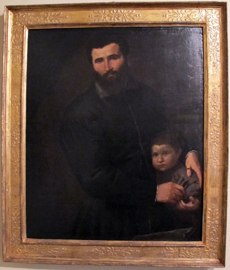 의사 Gian Giacomo Bonamigo와 그의 아들 Giovanni Antonio의 초상화 - Lorenzo Lotto