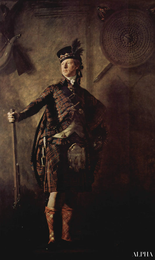 Portrait du Colonel Alasdair Mcdonnell de Glengarry - Sir Henry Raeburn - Reproductions de tableaux et peintures haut de gamme