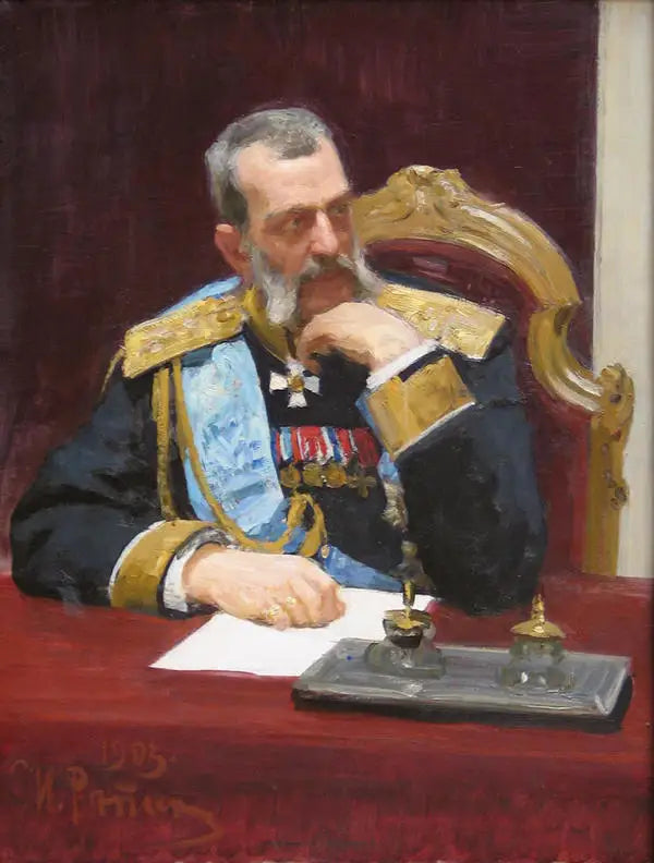 블라디미르 알렉산드로비치 대공 초상화 - 일리야 레핀

Source:
Portrait du grand-duc Vladimir Alexandrovitch - Ilya Repin