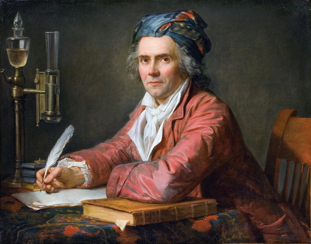 Portrait du médecin Alphonse Leroy - Jacques-Louis David image 1 copie peinte à la main à l’huile