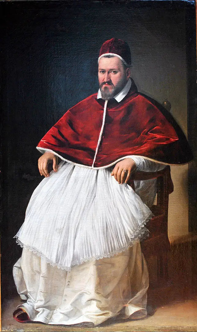 Portrait du pape Paul V - Le Caravage image 1 reproduction artisanale de tableau