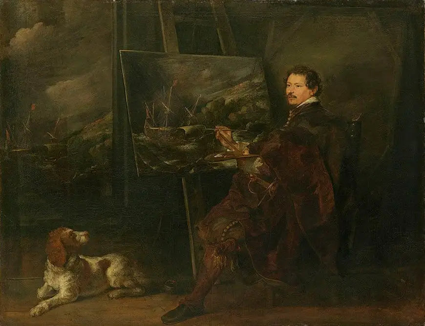 화가 안드리 베르트벨트의 초상화 - 앙투안 반 다이크

Source:
Portrait du peintre Andries van Eertvelt - Antoine van Dyck