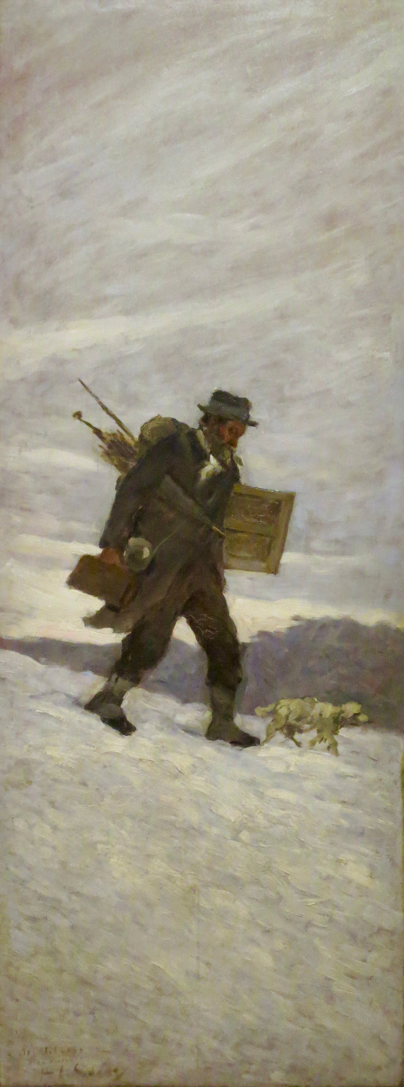 화가 유진 시고(Henri Le Sidaner) 초상화 - 유진 시고