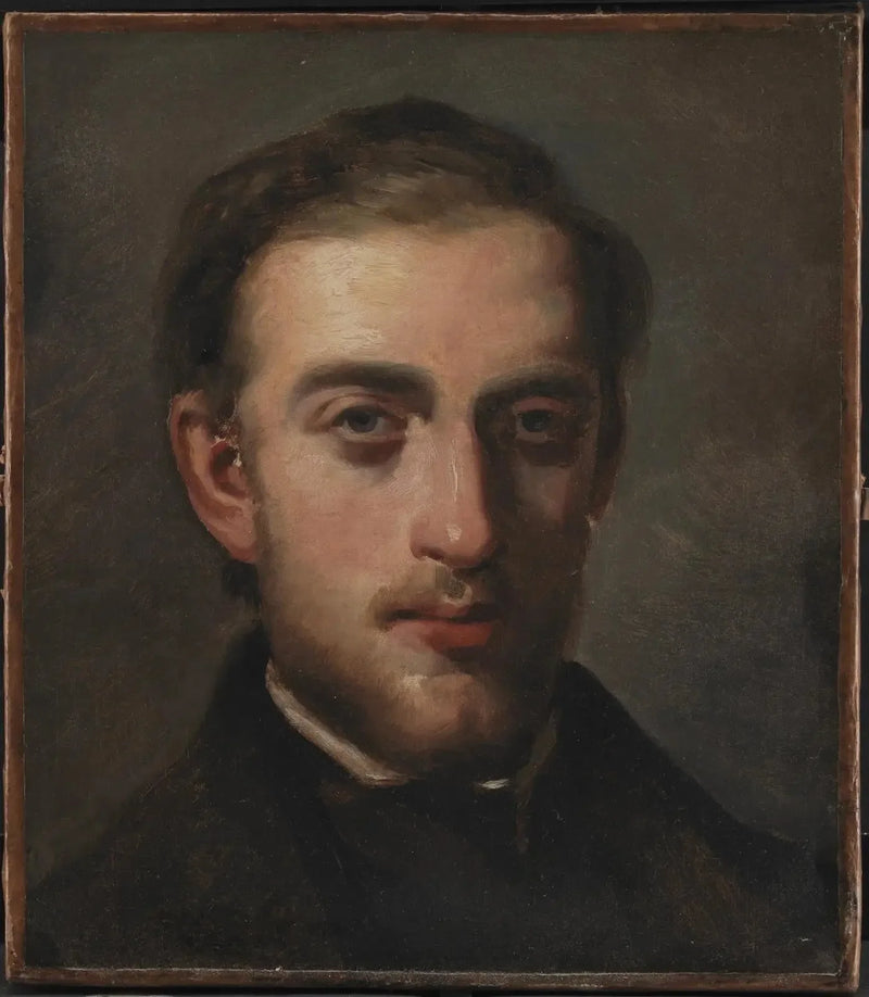 화가 프리츠 멜비의 초상 (1826-1869) - 카미유 피사로