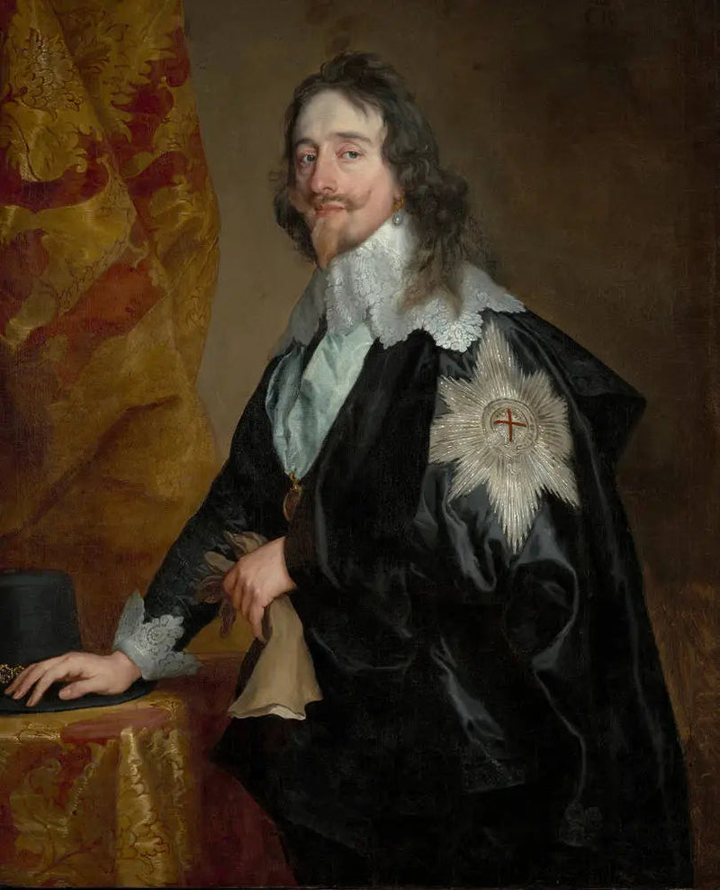찰스 1세 왕(1600-1649)의 초상화, 기사 십자 훈장과 함께 - 앙투안 반 다이크

Source:
Portrait du roi Charles Ier (1600-1649), avec l'Ordre de la Jarretière - Antoine van Dyck