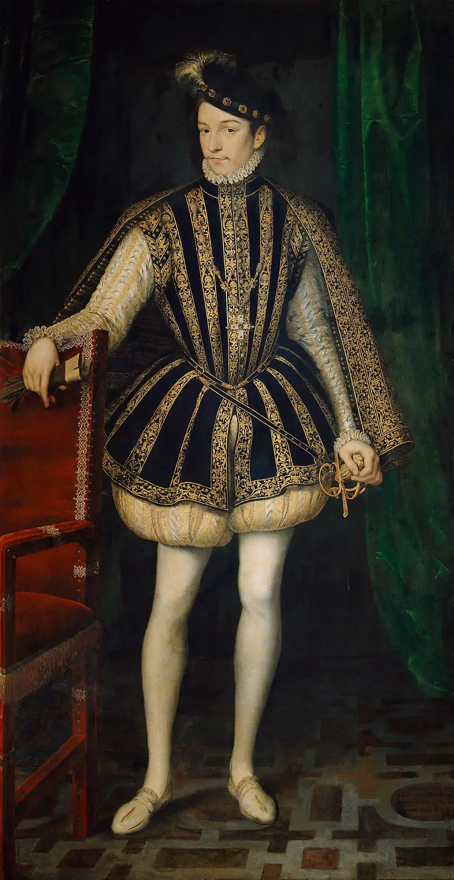 프랑스 왕 찰스 9세의 초상화 - 프랑수아 클루에트

Source:
Portrait du roi Charles IX de France - François Clouet