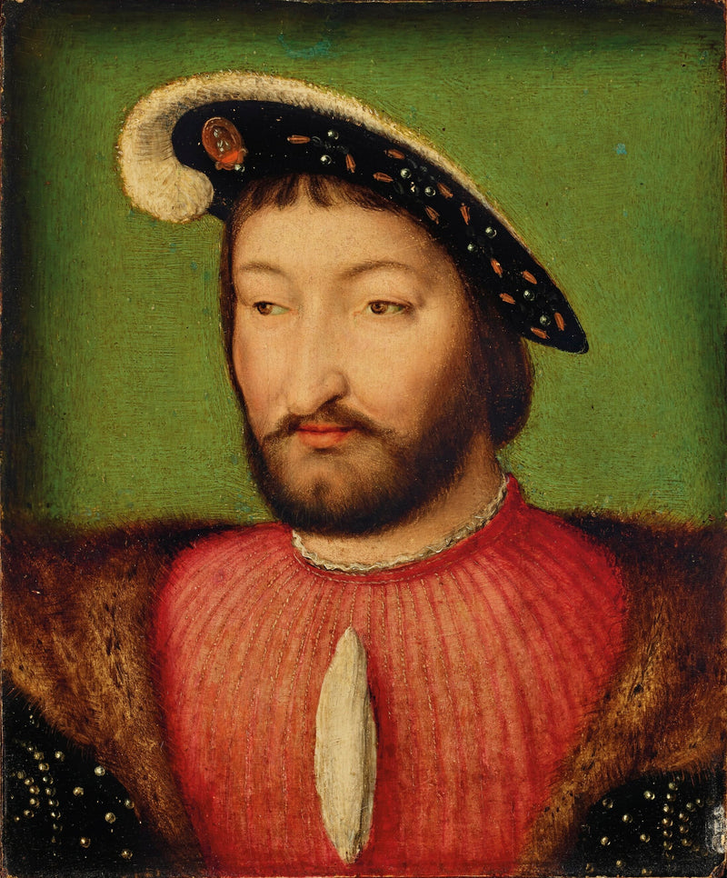 프랑스 왕 프랑수아 1세 초상, 흉상 - Joos van Cleve