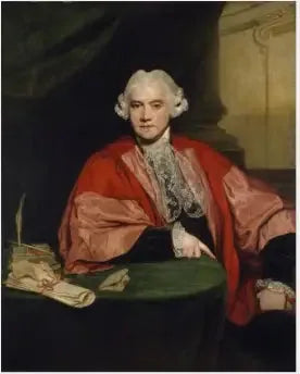 Portrait du très honorable John Hely-Hutchinson (1724-1794), prévôt du Trinity College de Dublin - Joshua Reynolds image 1 tableau peint à l’huile sur toile