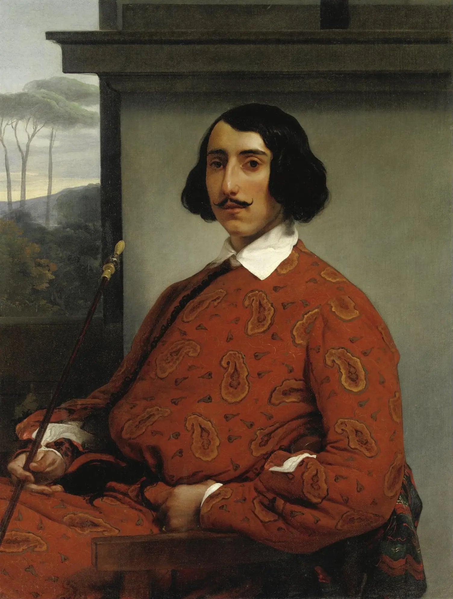 Portrait d’un gentilhomme (duc Manolo Nuňez Falcò) - Francesco Hayez - Alpha Reproduction