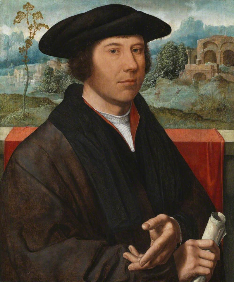 남자 초상화 - Joos van Cleve