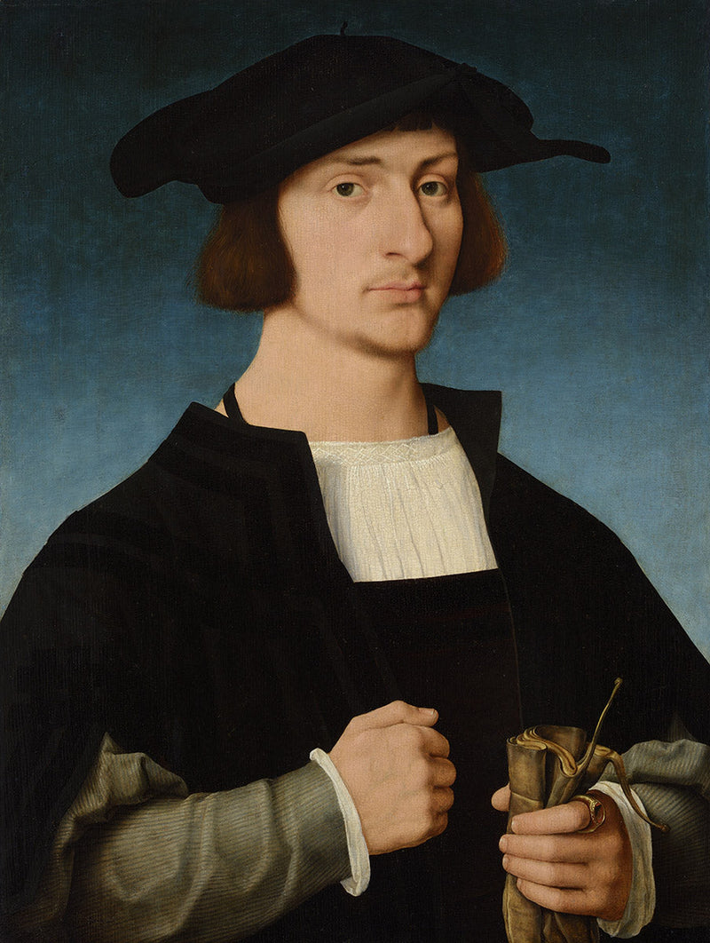 젊은 남성의 초상화 - Joos van Cleve