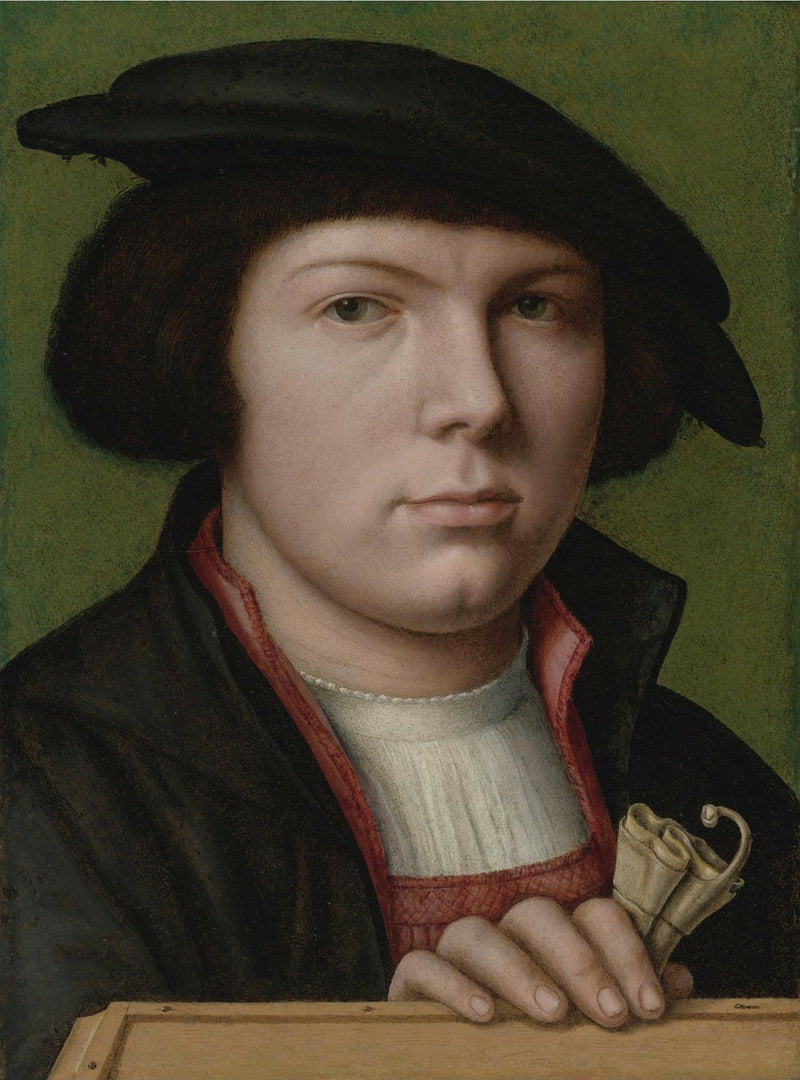 젊은 남성의 초상화 - Joos van Cleve