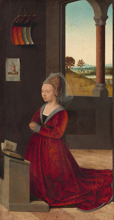 Portrait d’une donatrice - Petrus Christus - Alpha Reproduction