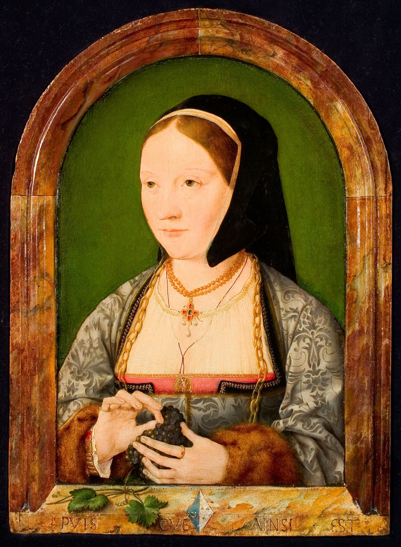 미지의 여성 초상화 - Joos van Cleve