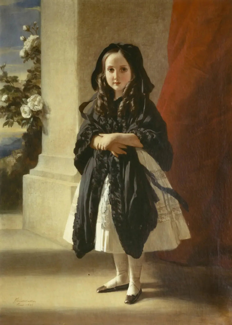 검은 벨트가 있는 어린 공주 샬롯의 전신 초상화 - 프란츠 자베르 윈터할터

Source:
Portrait en pied de la princesse Charlotte enfant avec une ceinture noire - Franz Xaver Winterhalter