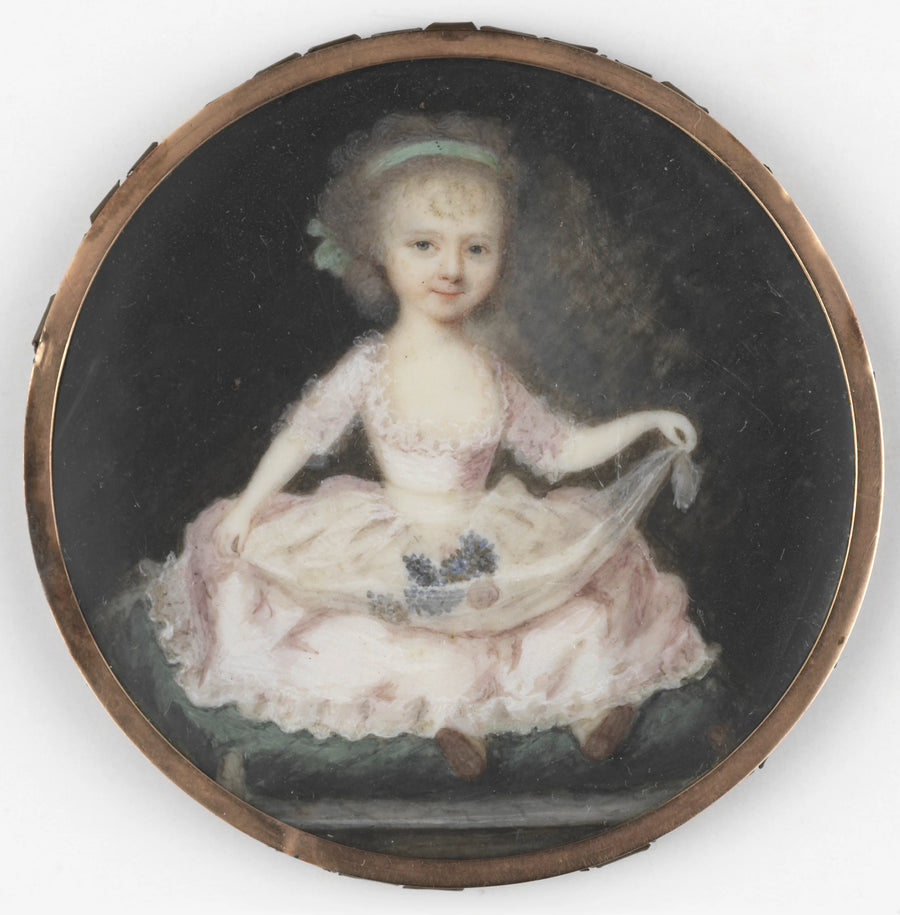 Portrait d'un enfant, considéré comme Frederica Louisa Wilhelmina (1770-1819), princesse d'Orange-Nassau - Anthonie Joseph Helant