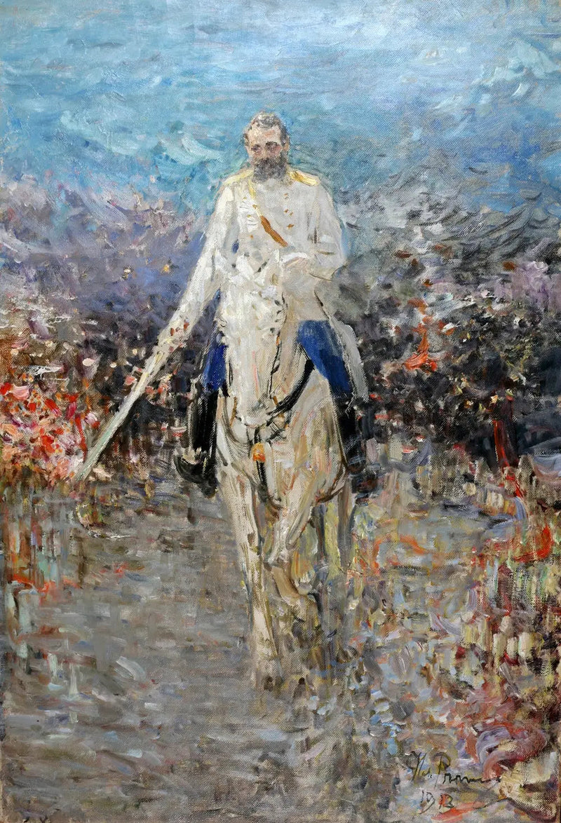 알렉산더 2세의 승마 초상화 - 일리야 레핀

Source:
Portrait équestre d'Alexandre II - Ilya Repin