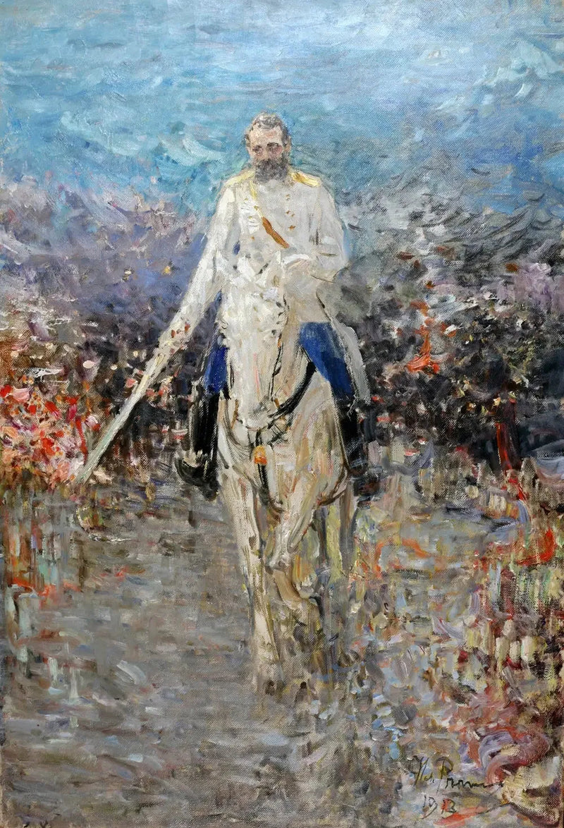 알렉산더 2세의 승마 초상화 - 일리야 레핀

Source:
Portrait équestre d'Alexandre II - Ilya Repin
