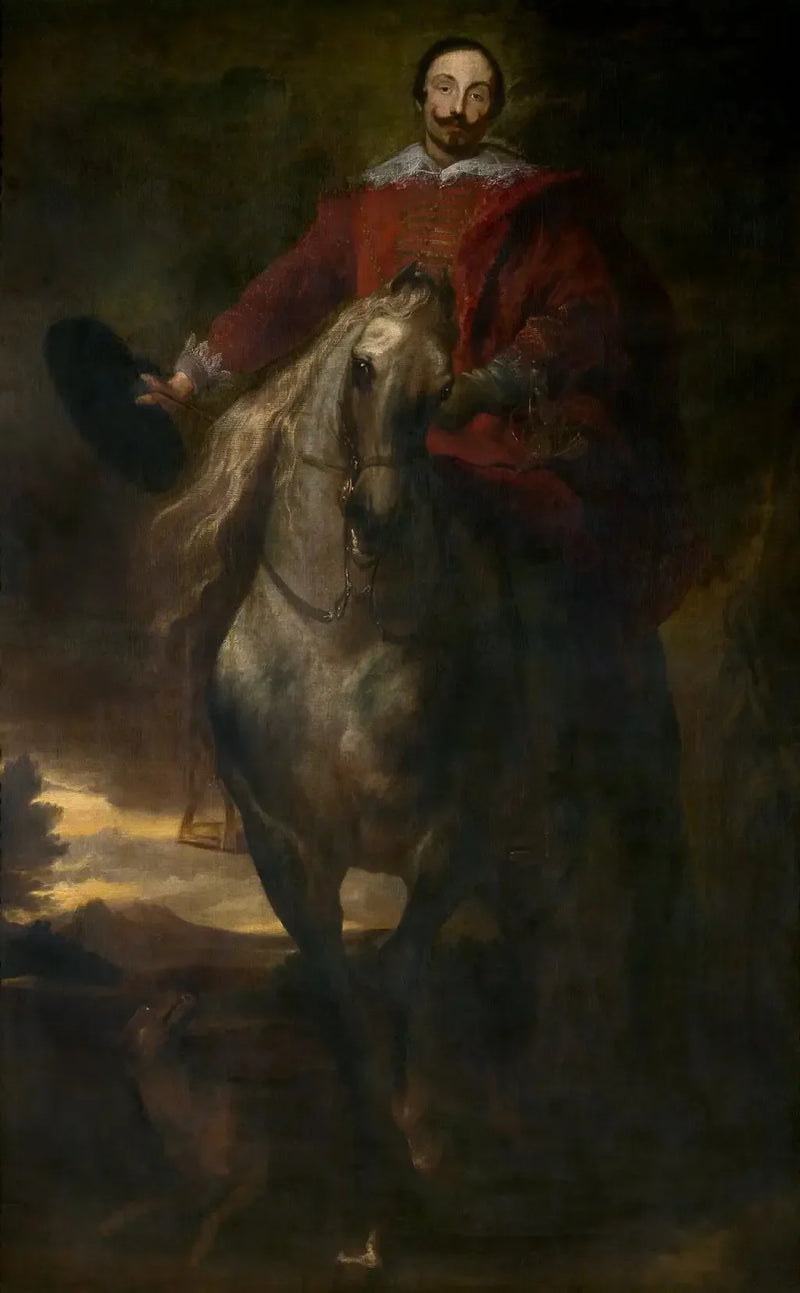 코넬리스 드 와엘 화가의 승마 초상화 - 앙투안 반 다이크

Source:
Portrait équestre du peintre Cornelis de Wael - Antoine van Dyck