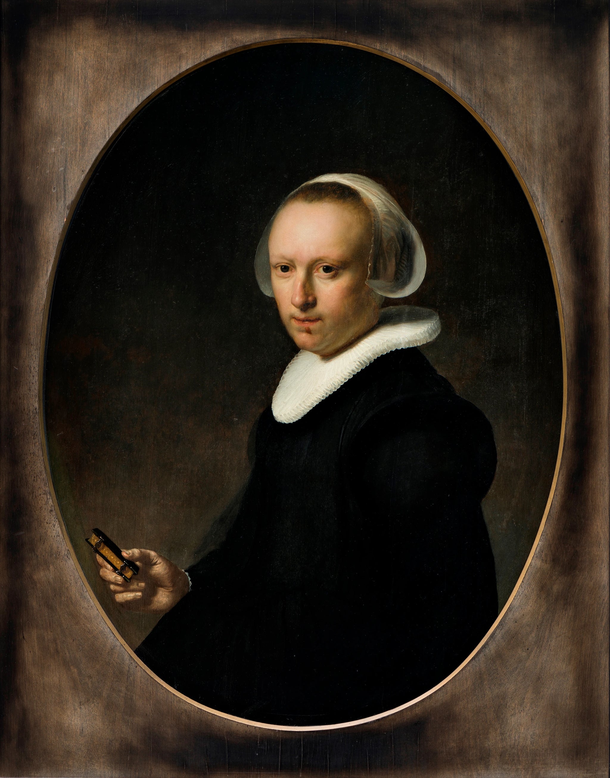 Portrait d’une femme âgée de 39 ans — Rembrandt, 1632, Collection Nivaagaard