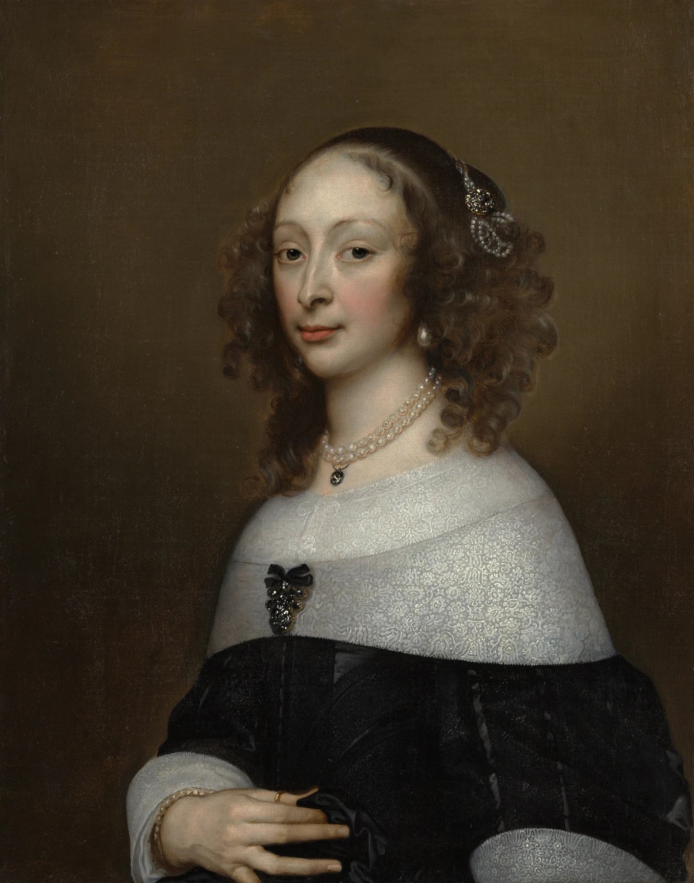 Portrait de femme - Adriaen Hanneman