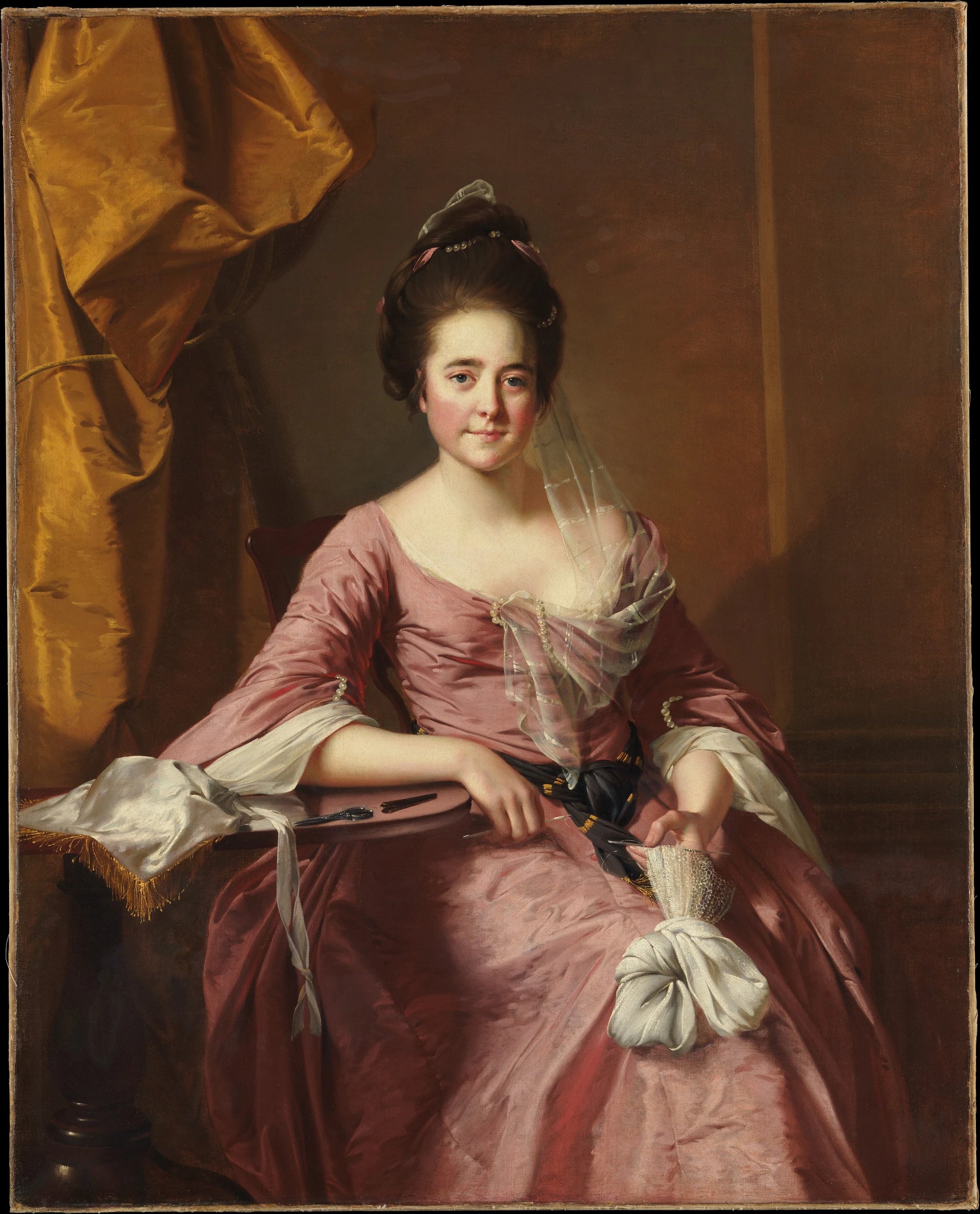 Portrait de femme - Joseph Wright (Wright of Derby)