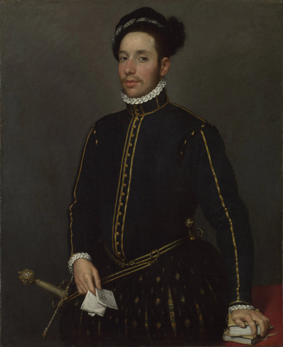 Portrait d'un gentilhomme («Il Gentile Cavaliere») - Giovanni Battista Moroni