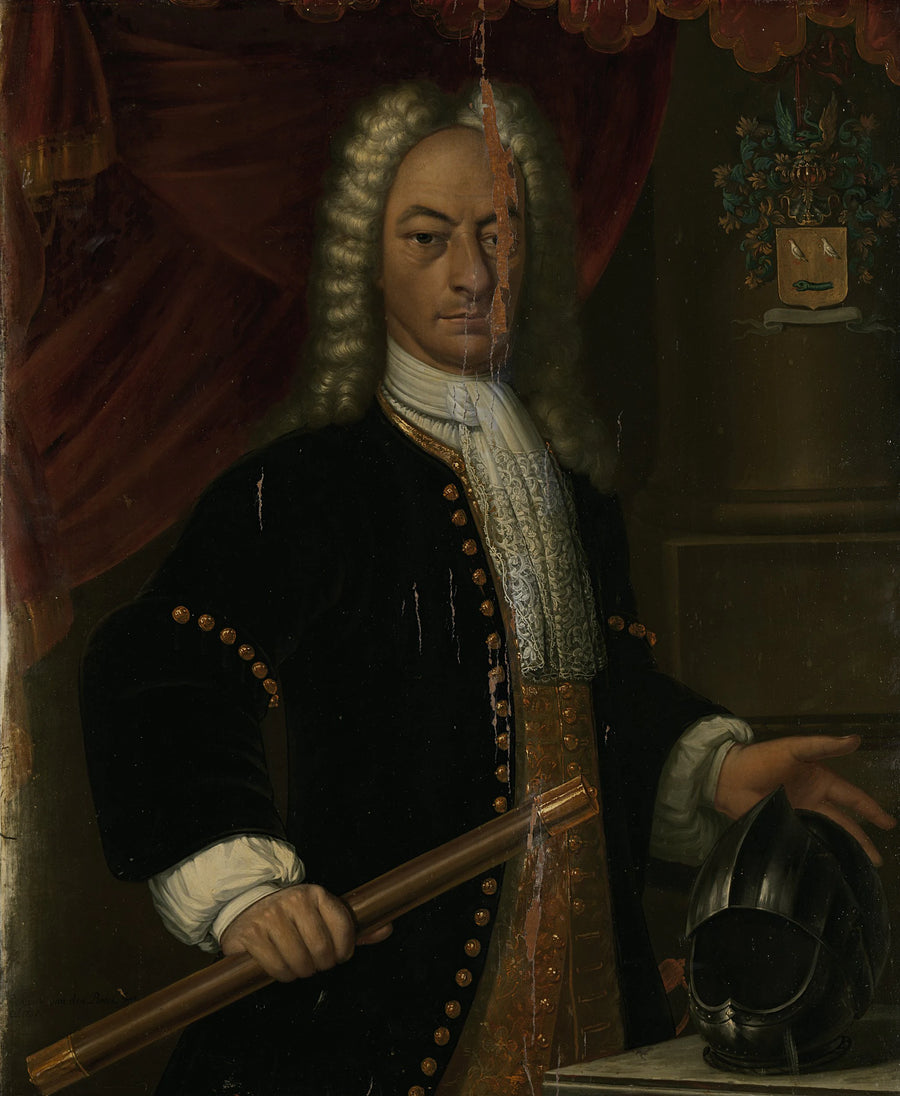 Portrait du gouverneur général Diederik van Durven - Hendrik van den Bosch
